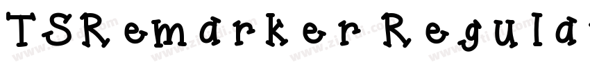 TSRemarker Regular字体转换